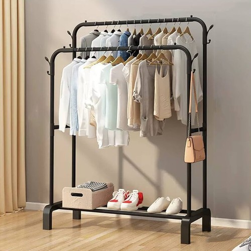 Heavy duty double rail - duty, clothes
