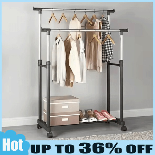 Heavy duty metal double rail - heavy,
