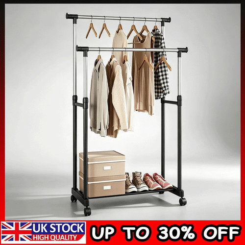 Heavy duty double clothes - double,