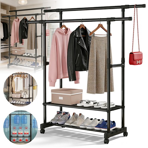 Heavy duty clothes rail sturdy - heavy,