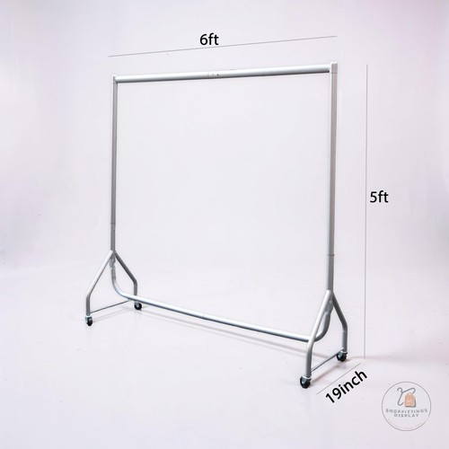 6ft reinforced clothes rail - 6ft,