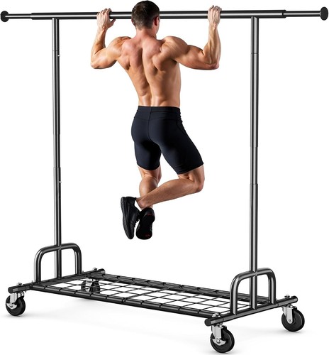 Heavy duty clothes - clothes, rail