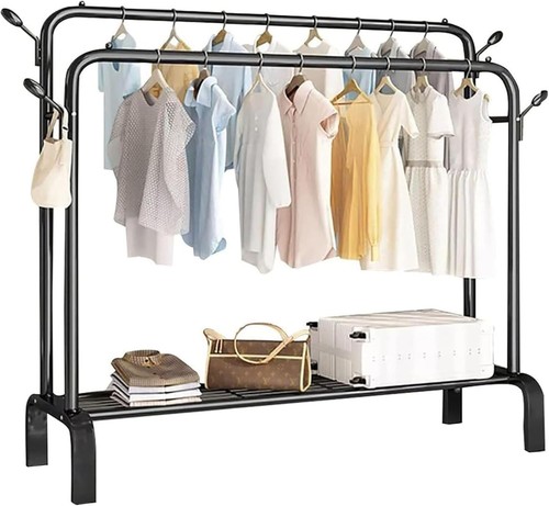 Heavy duty double clothes rail - duty,