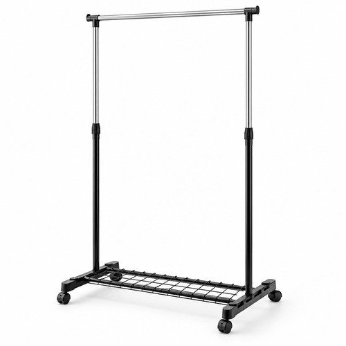 Clothes rail two tier - rail,