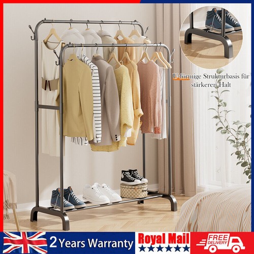 Heavy duty double clothes rail - heavy,