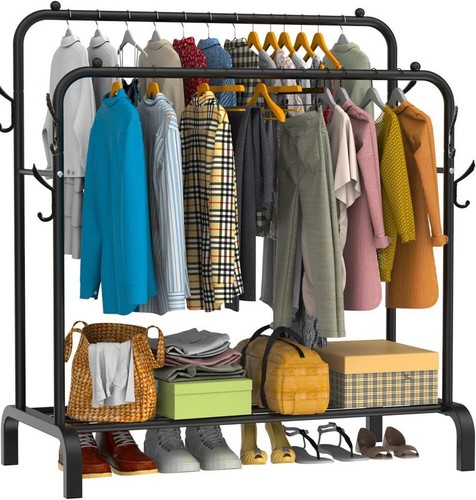 Heavy duty metal double rail - metal,