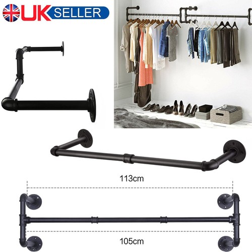 Industrial pipe clothing rack - industrial,