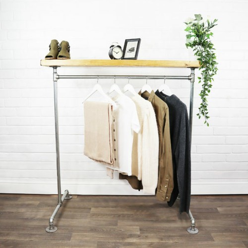 Clothes rail rack solid - rail,