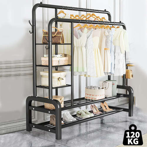 Heavy duty clothes rail 120kg - clothes,