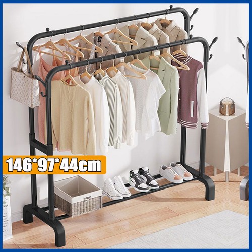 Heavy duty double clothes rail - duty,