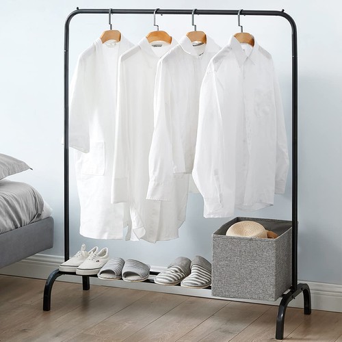Heavy duty metal clothes - duty, rail