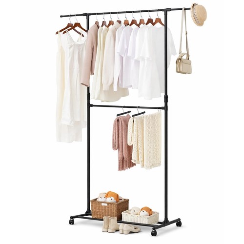 Double clothes rail clothing - double,